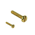 custom solid brass /carbon steel/aluminum slot bolts,head bolt